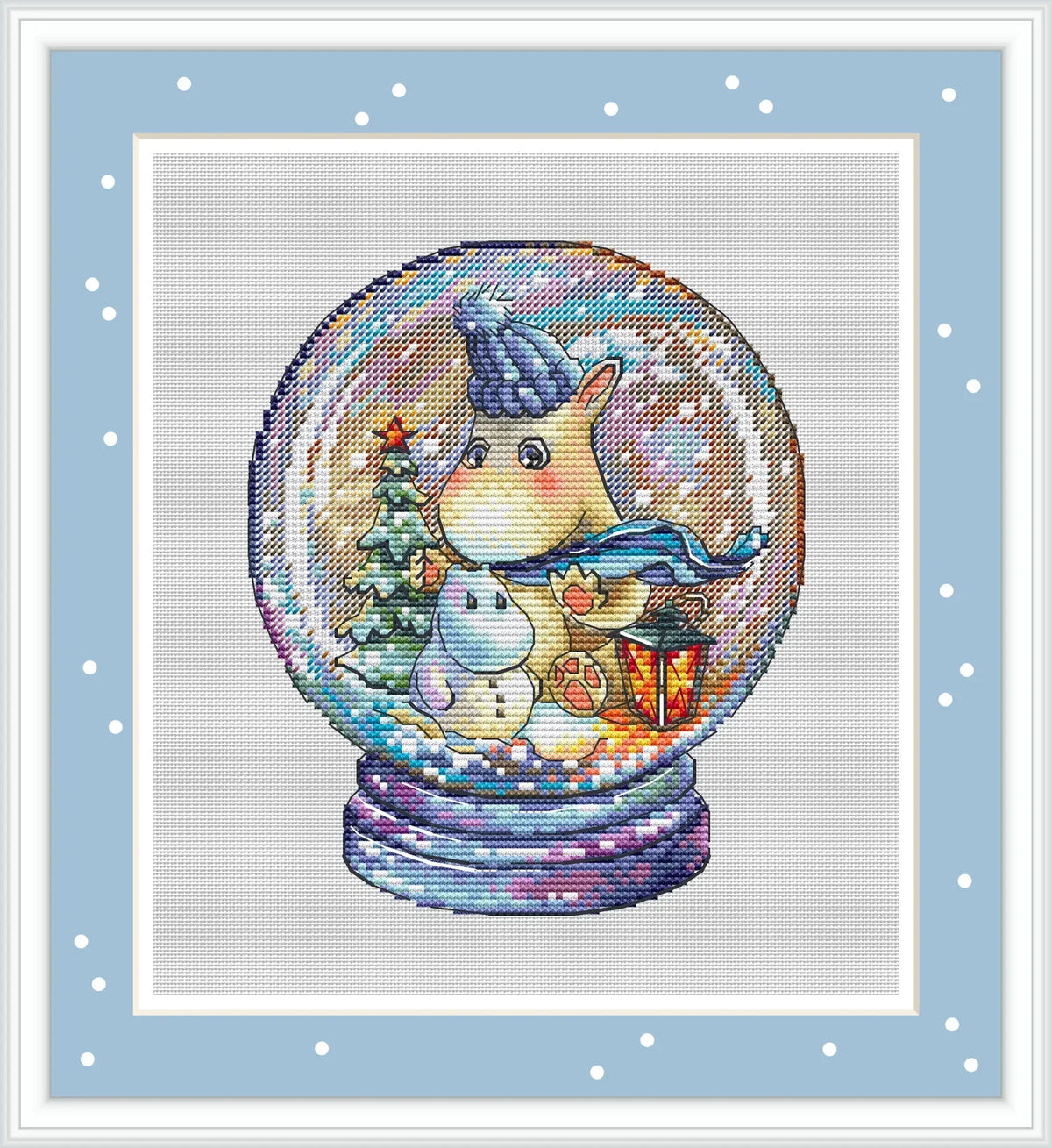 Snow Friend Cross Stitch Pattern