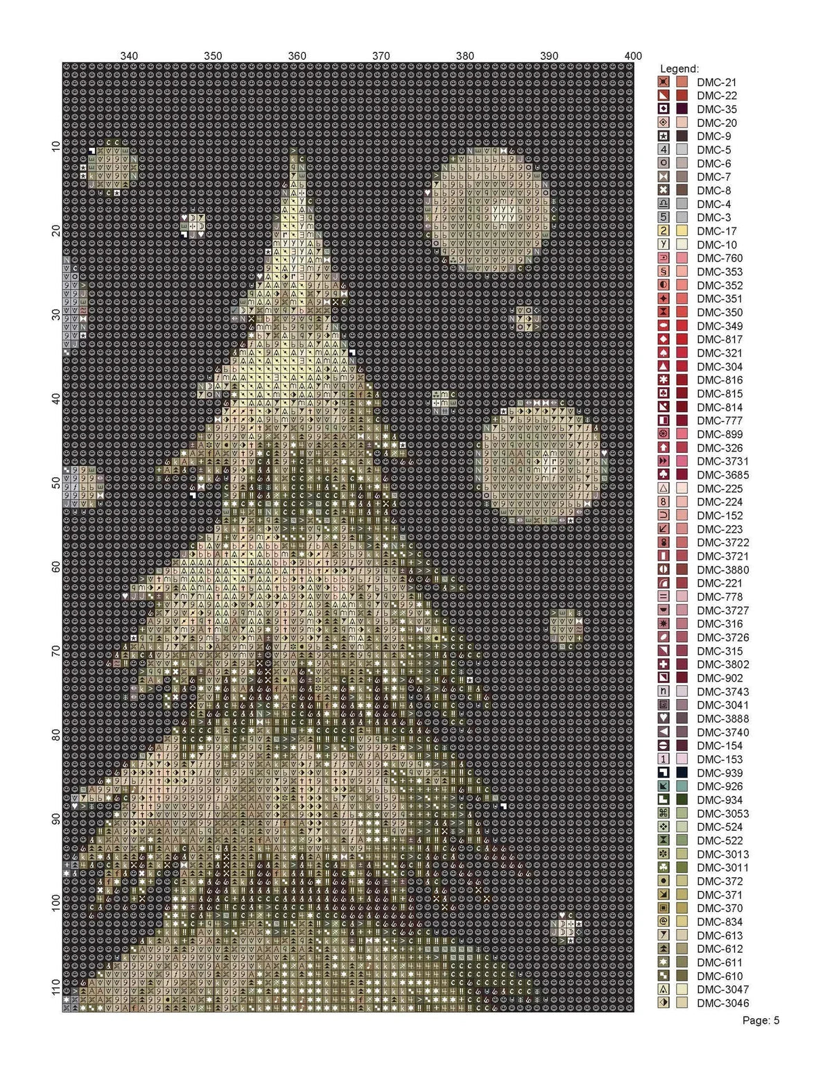 Cross Stitch Pattern Nordic Winter Cottage Full Coverage