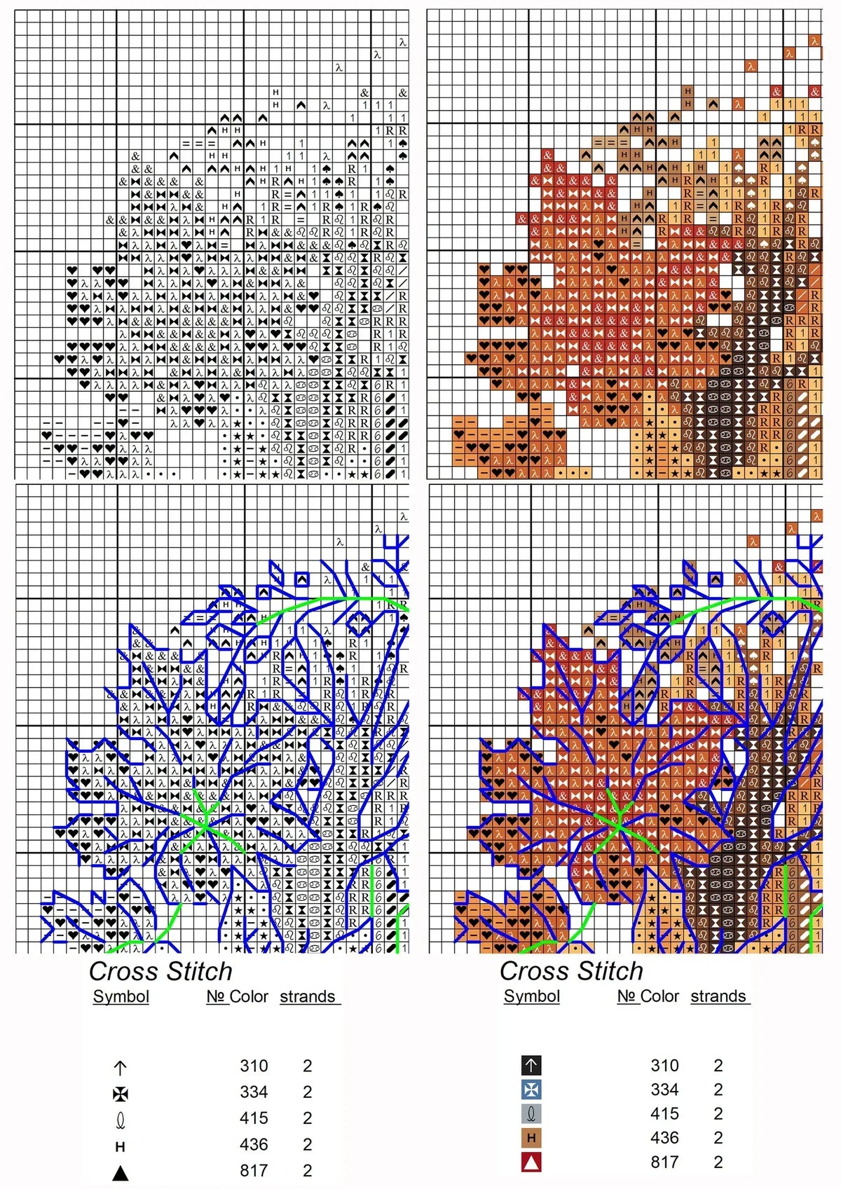 Autumn Cross Stitch Pattern PDF, Autumn Leaves Embroidery, Funny Gift, Embroidery Design Digital File, Autumn love Hand Embroidery