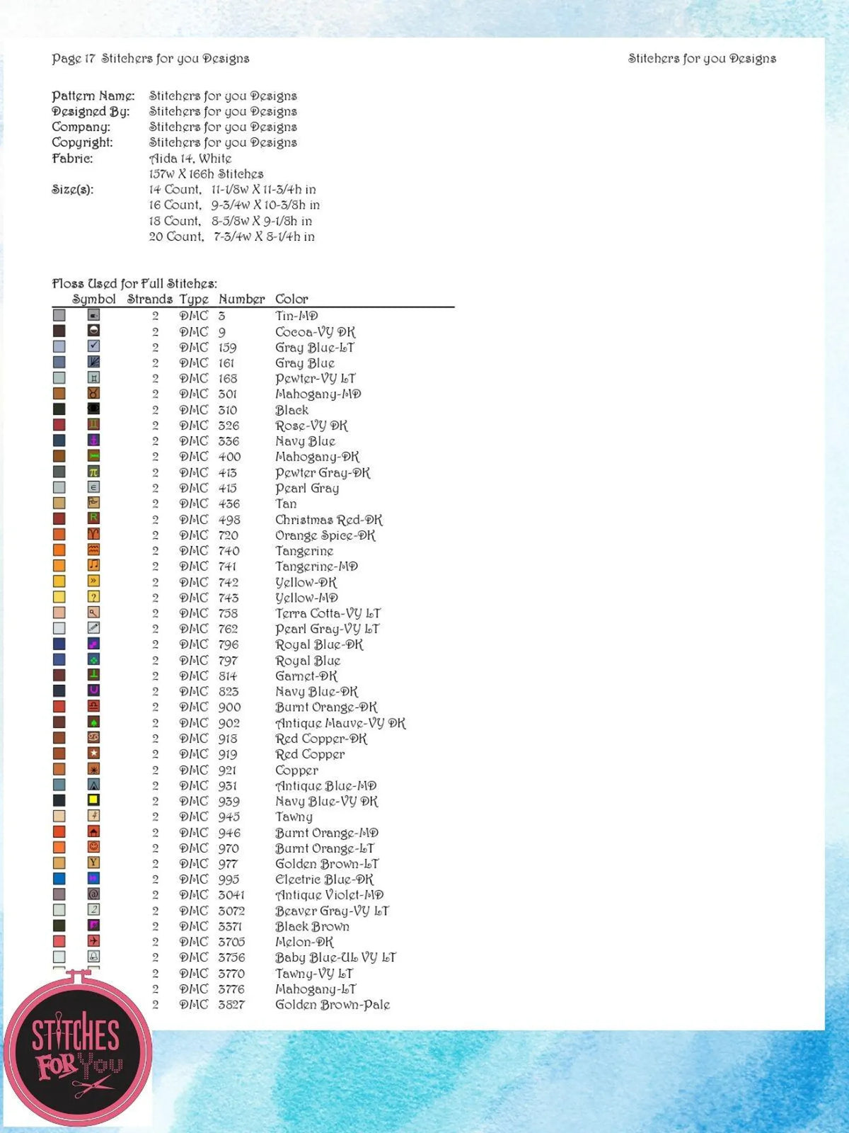 Morning woof- Counted Cross Stitch Patterns - Printable Chart PDF Format Needlework Embroidery Crafts DIY DMC color