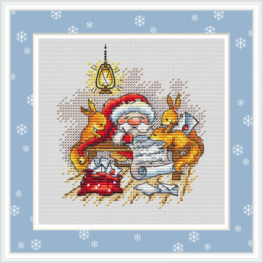 Santa Claus 3 Cross Stitch Pattern