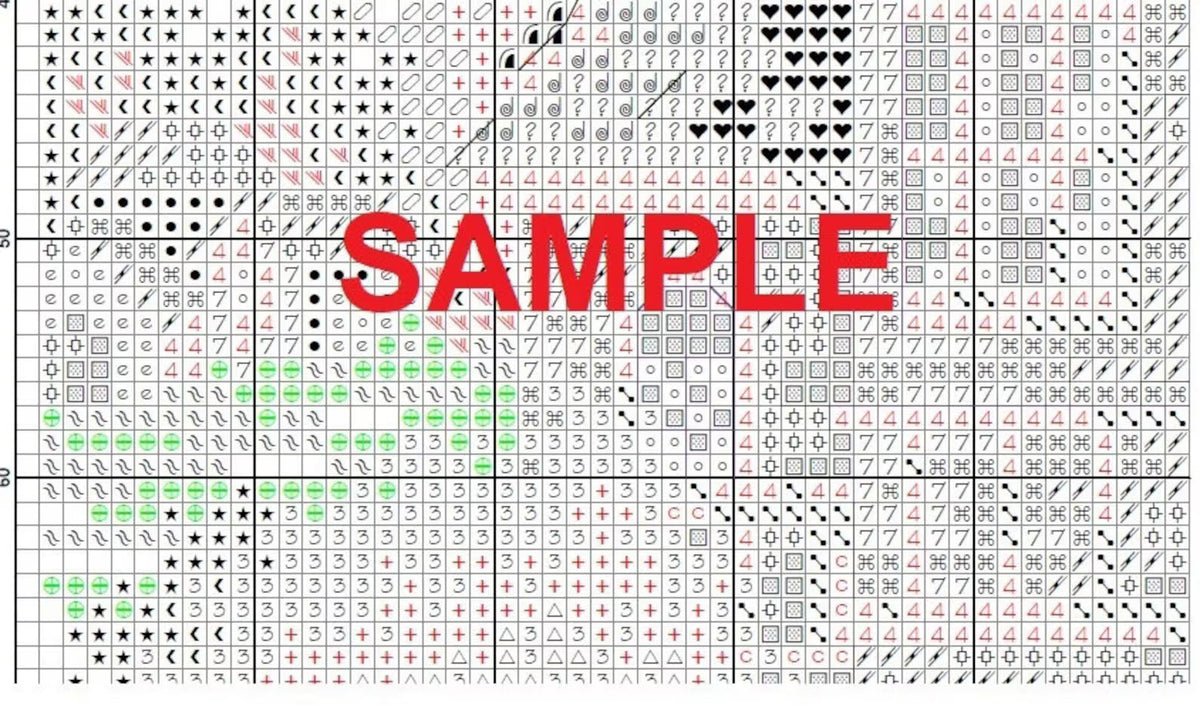 Village Cross Stitch Pattern,Green Village,Victorian Style,Counted cross stitch,Pattern Keeper,Pdf,Instant Download