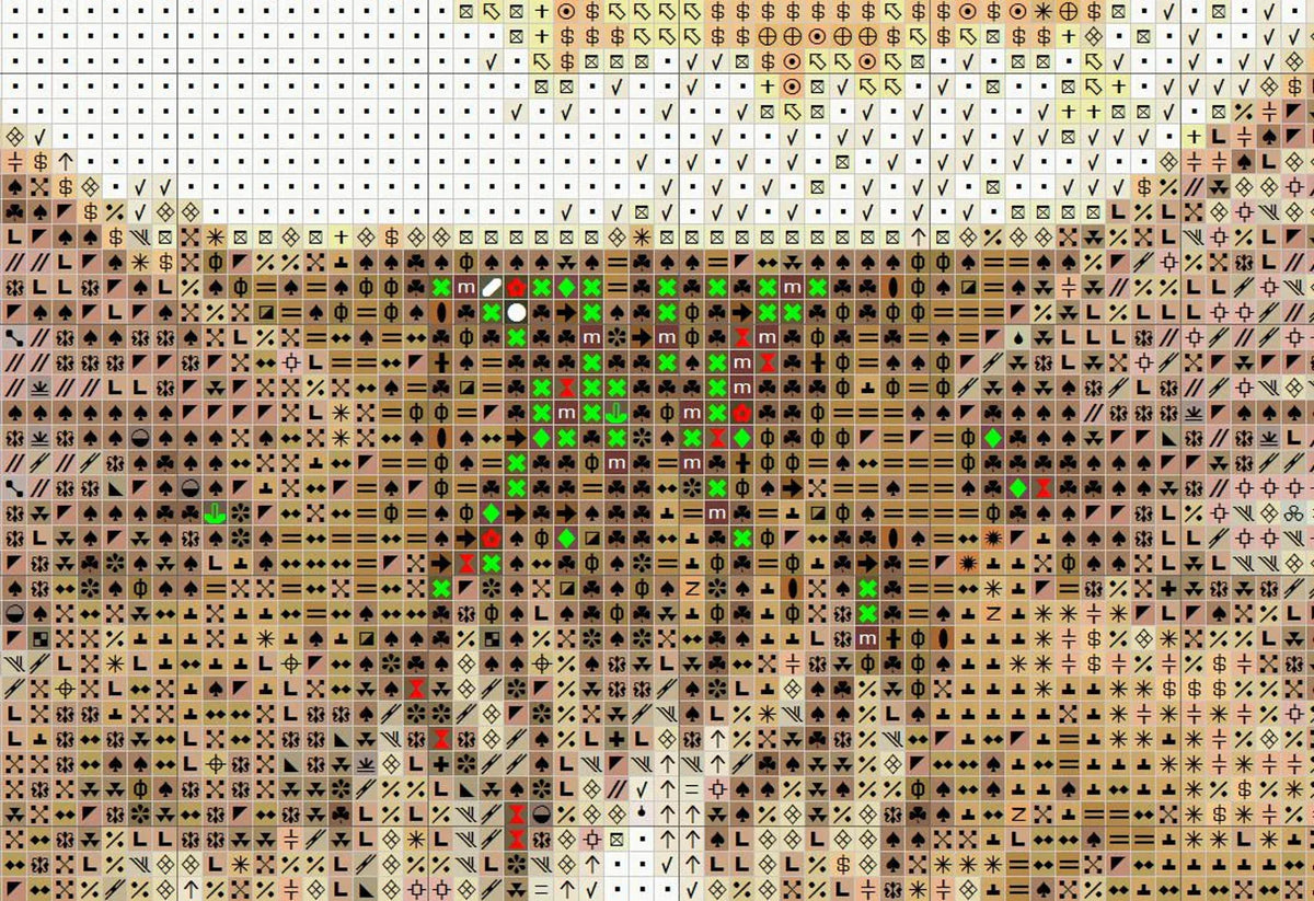 Cat Portrait #2 Counted Cross Stitch Pattern Cats love Modern Decor Pattern Animal Art Nouveau style Needlepoint Gorgeous Cat Charming cat