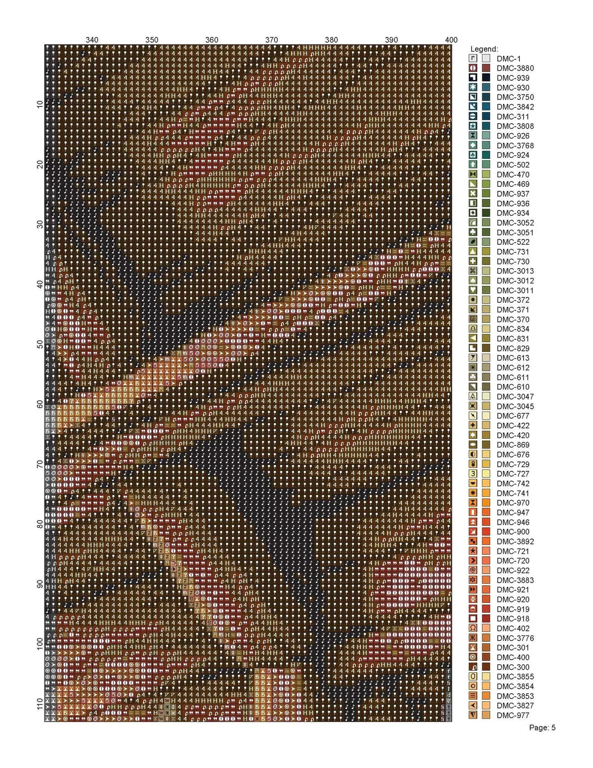 Cross Stitch Pattern Cozy Cabin Full Coverage
