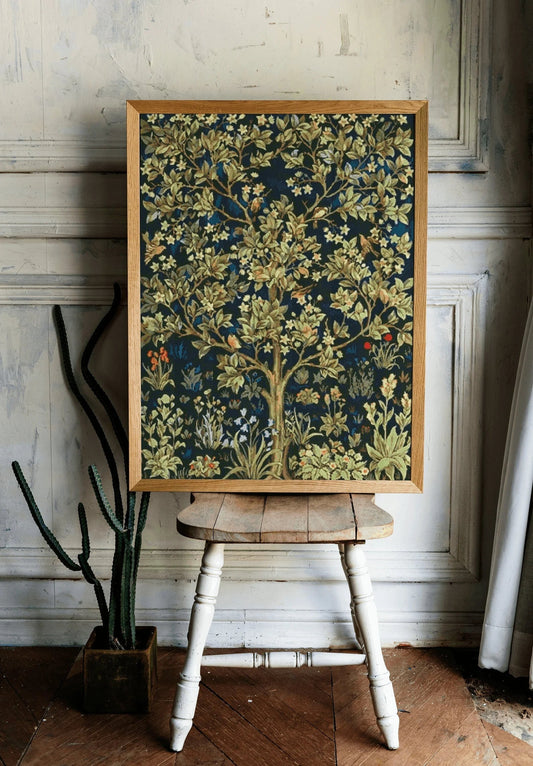 Tree Of Life By William Morris Cross Stitch Pattern , Famous Paintings ,X Stitch , Instant Download , Pdf Format