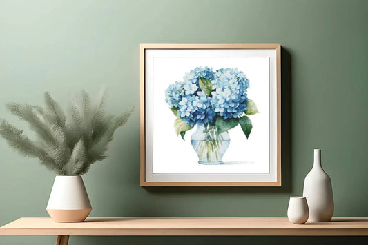 Hydrangea Flower Cross Stitch Pattern,Hortensia Flowers,Embroidery,XStitch,Pattern Keeper,Pdf,Instant Download