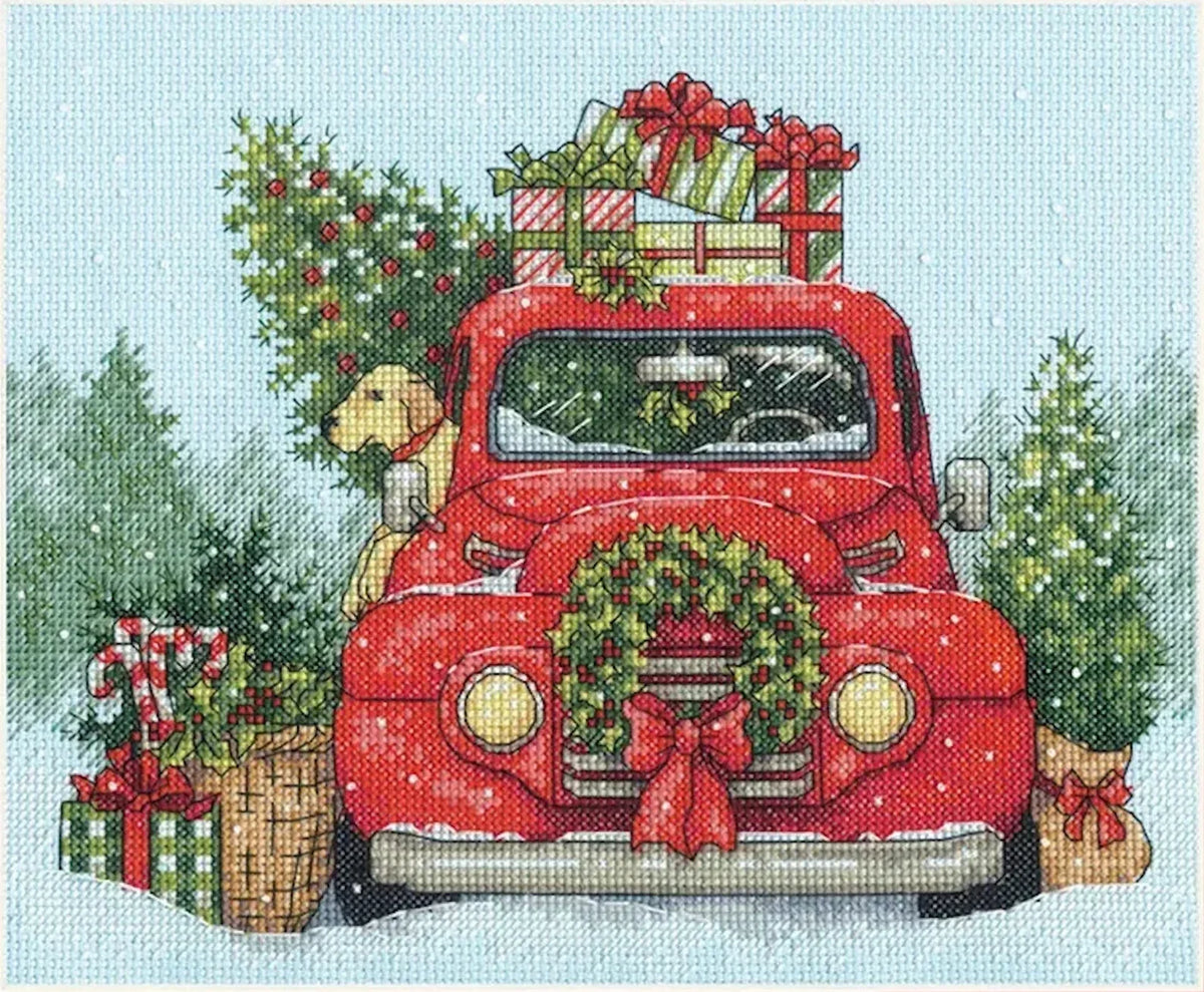 Festive Ride Cross Stitch Pattern