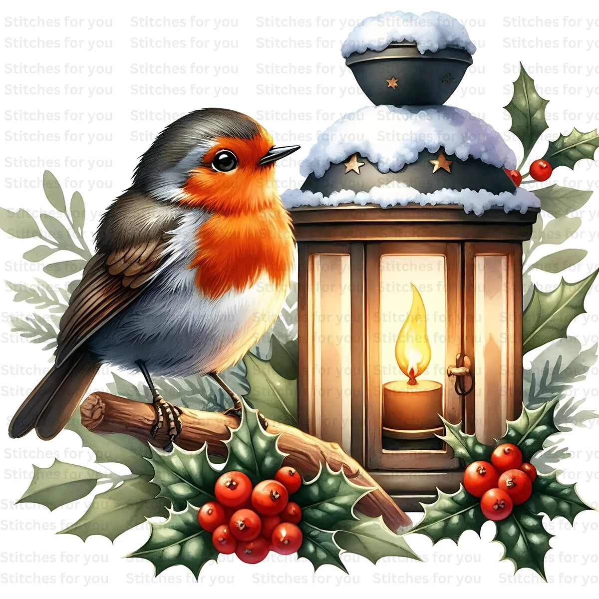 12 Christmas Robin Clipart Set , Printable Watercolor clipart, High Quality JPGs, Digital download, Paper craft, junk journals