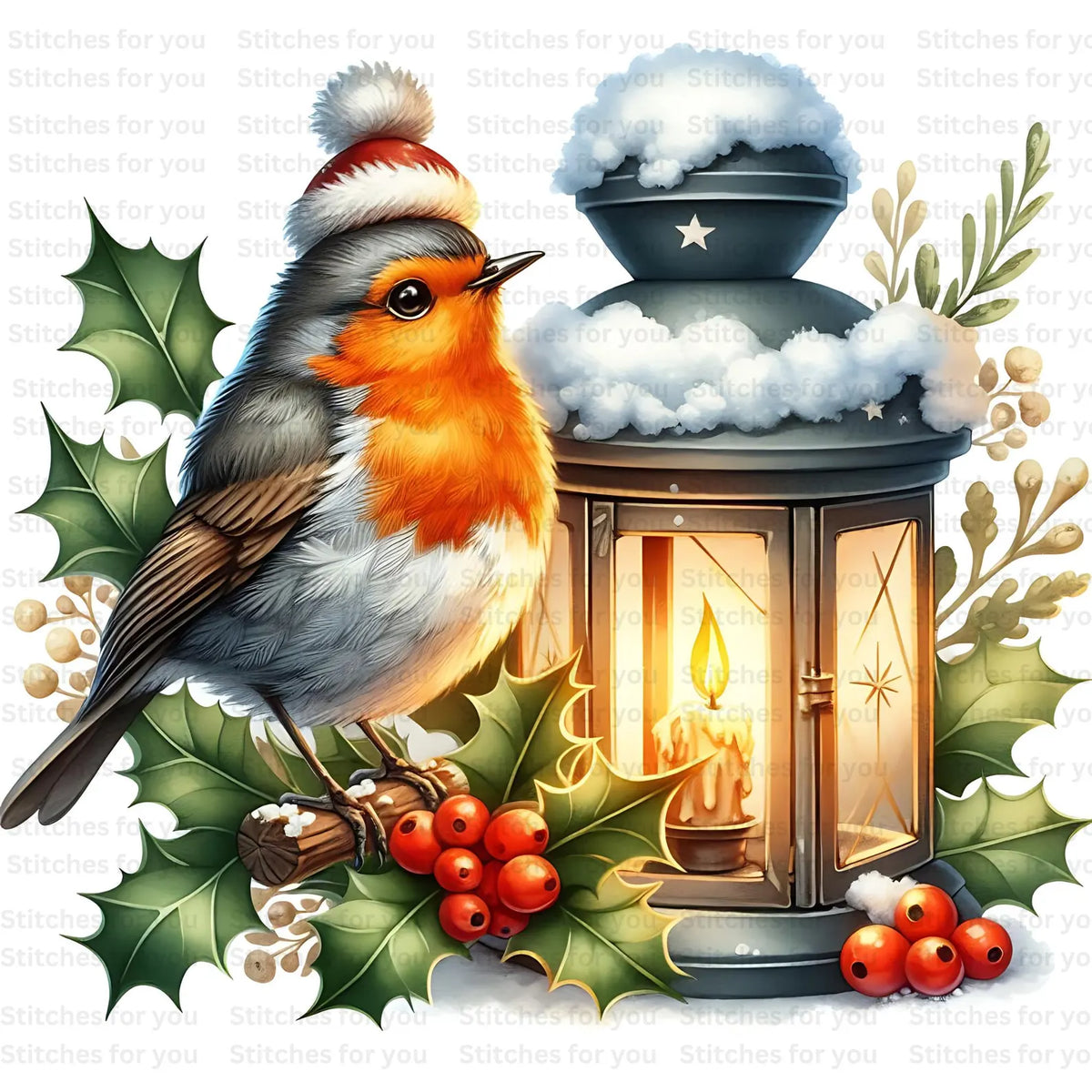 12 Christmas Robin Clipart Set , Printable Watercolor clipart, High Quality JPGs, Digital download, Paper craft, junk journals