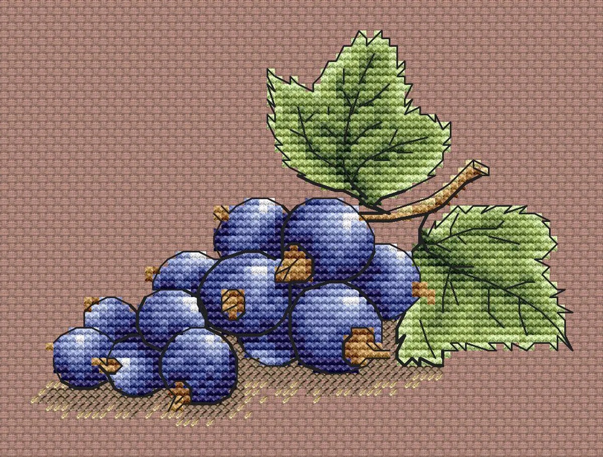 Currant - Cross Stitch Pattern (Digital Format - PDF)