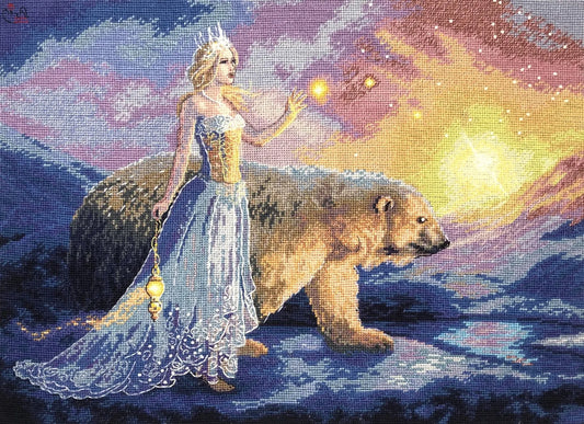 Aurora Cross Stitch Pattern