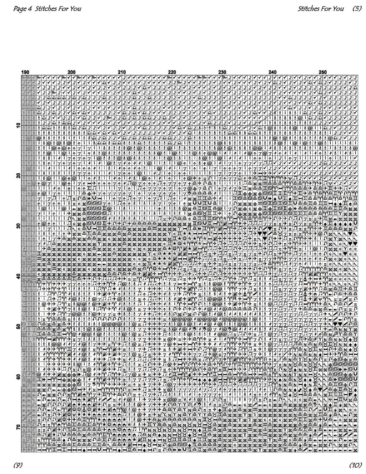 Seaside Serenity: Coastal Village Counted Cross Stitch Patterns - Printable Chart PDF Format Needlework Embroidery Crafts DIY DMC color
