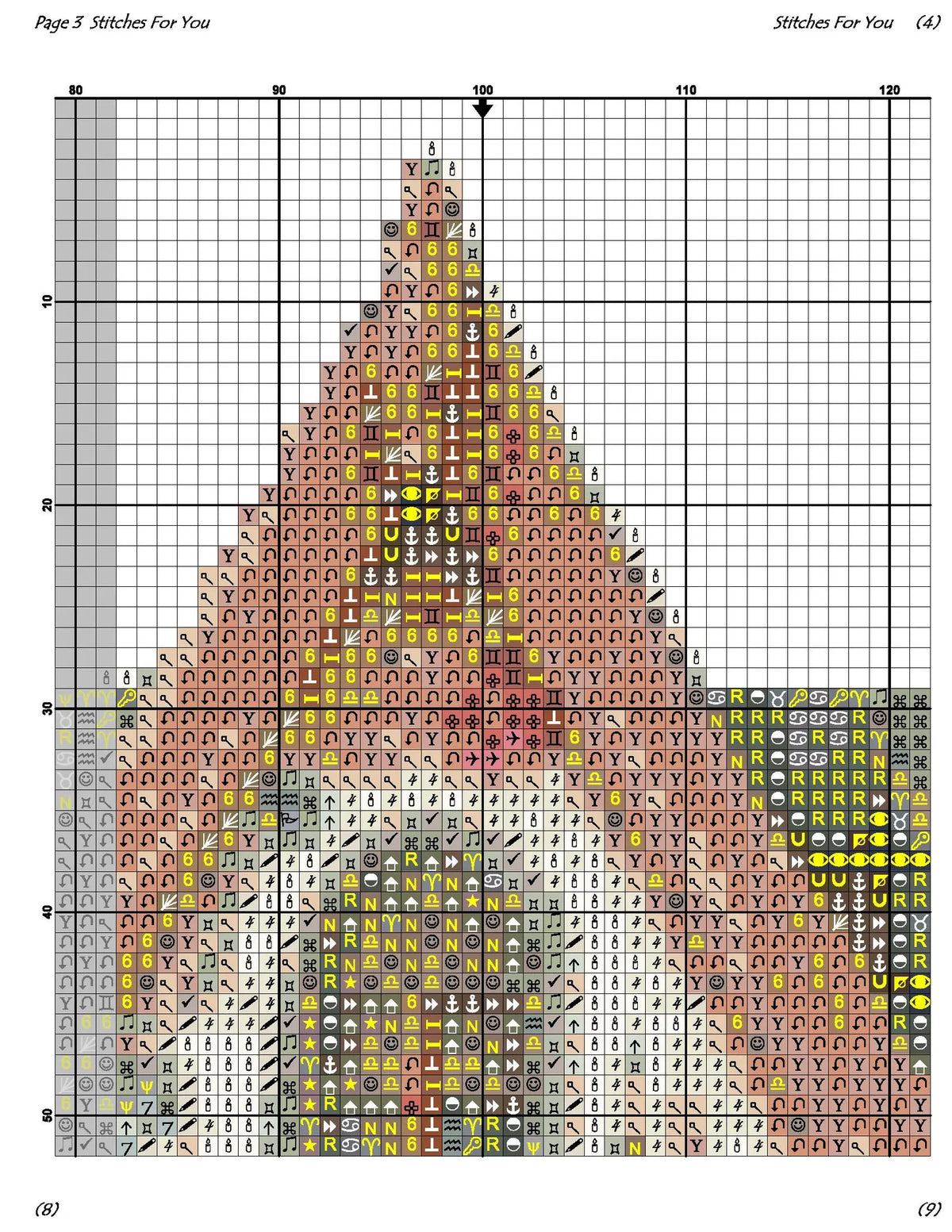 Book store- Counted Cross Stitch Patterns - Printable Chart PDF Format Needlework Embroidery Crafts DIY DMC color